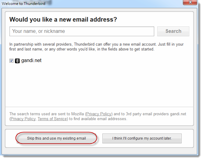 emails adresses