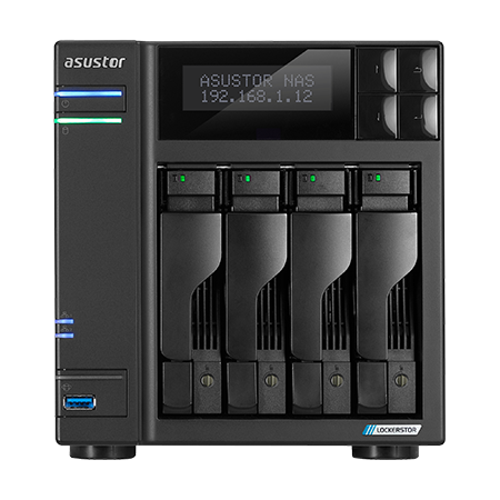 LOCKERSTOR 4 Gen2 (AS6704T) | The No-Compromises 2.5GbE NAS 
