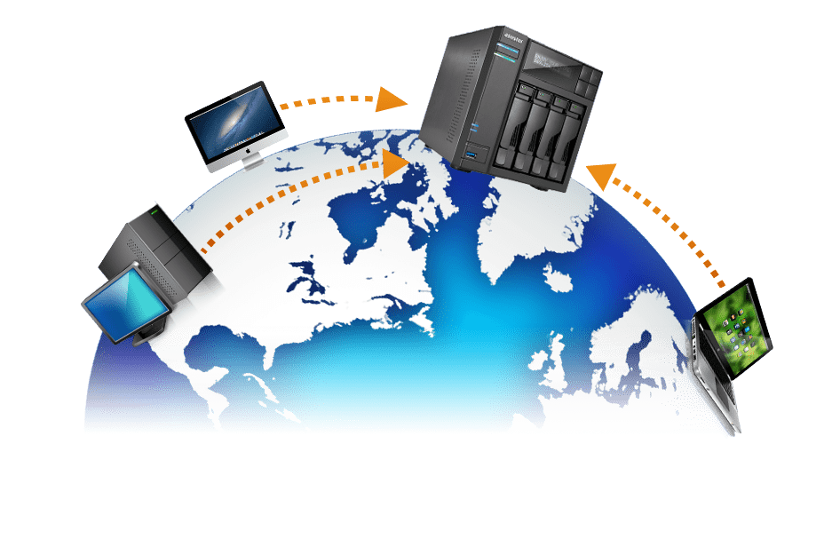 Asustor NAS 華芸 เข้าถึงจากที่ไหนก็ได้