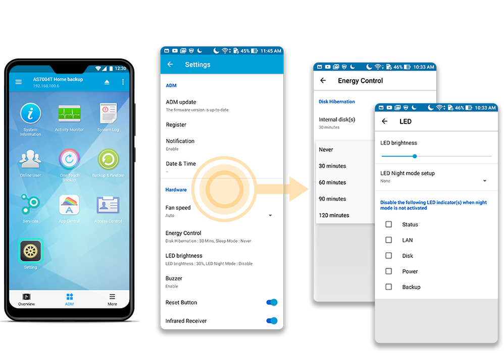 ADM Configure facilmente o ADM
  