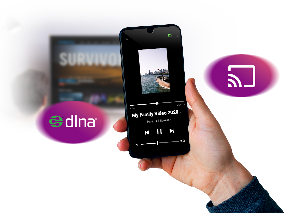 Asustor NAS 華芸 Google Cast và DLNA
