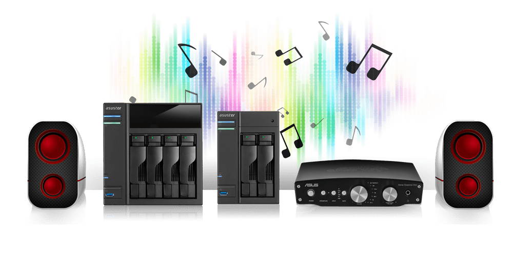 Asustor NAS 華芸 Su sistema de sonido digital