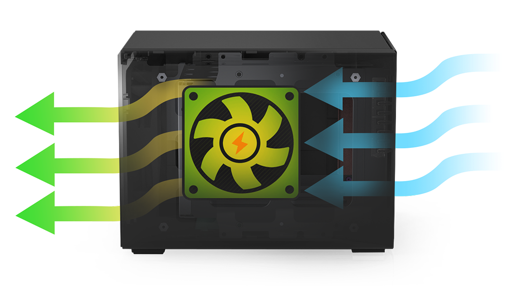 Asustor NAS 華芸 智慧溫度控制