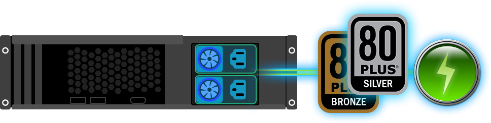 Asustor NAS 華芸 80 Plus Netzteile