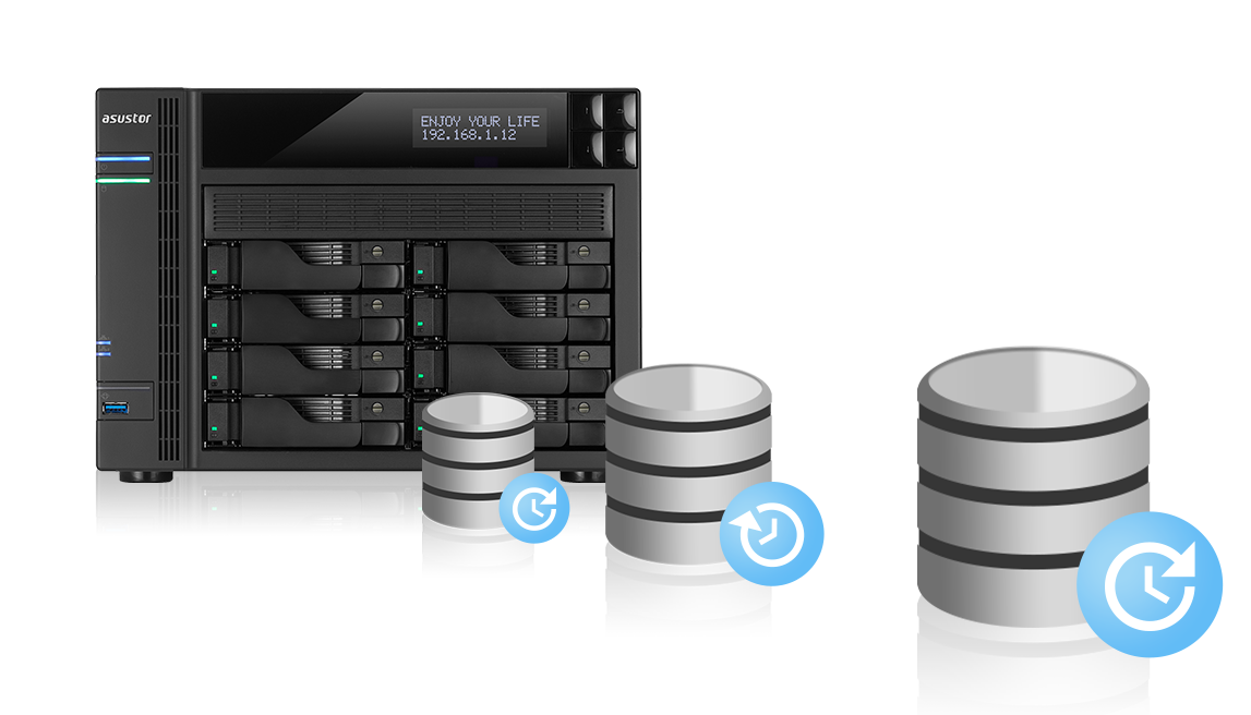 Asustor NAS 華芸 Control Your Backups with Frequency Settings