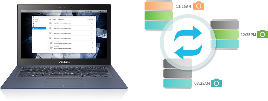 Asustor NAS 華芸 Clichés iSCSI LUN<br/>Stable, rapide et économe