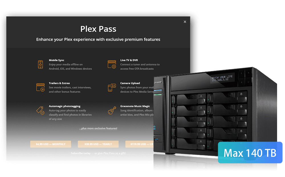 best plex media server