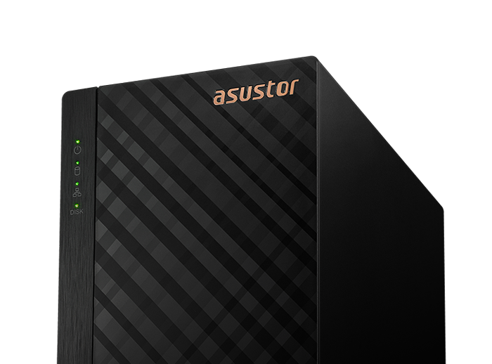 玫瑰金 ASUSTOR Logo 辨別銘板  