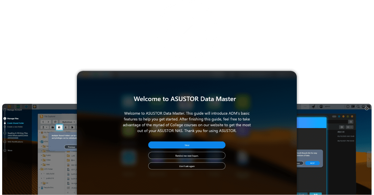 Easily Get Started with ASUSTOR  