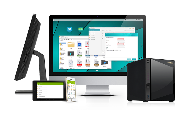 AS4004T | 10GbE NAS | ASUSTOR NAS