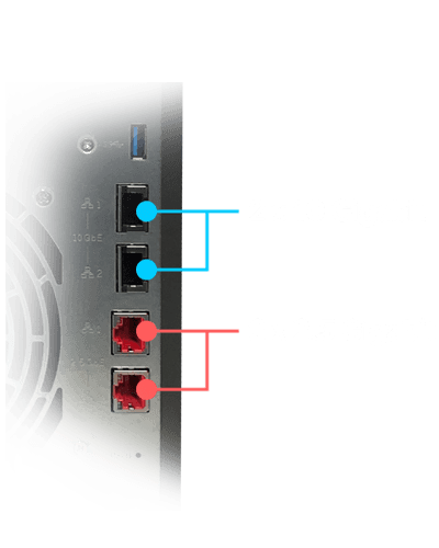 Asustor AS6510T 10 Bay Lockerstor 10 Desktop Enterprise NAS (Diskless) 