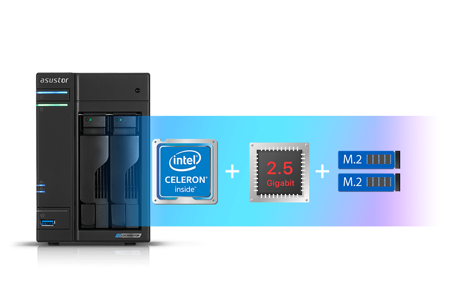 LOCKERSTOR 2 (AS6602T) | Power for the power user Bringing Double