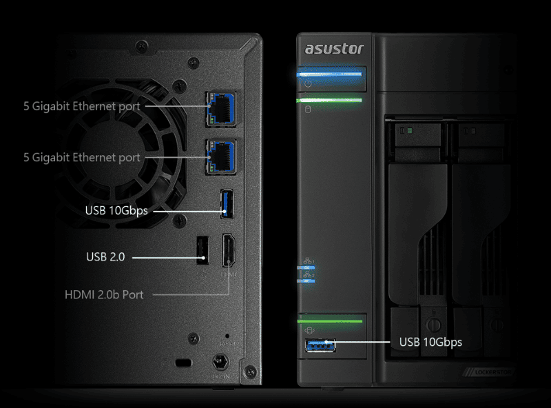 USB 3.2 Gen 2 – A Först för ASUSTOR  