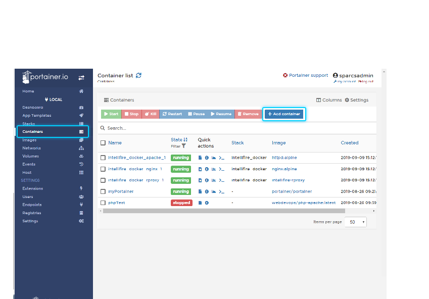 Portainer - Implementazioni Easy Docker  