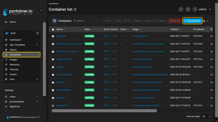 虛擬化 Docker 應用－Portainer
  