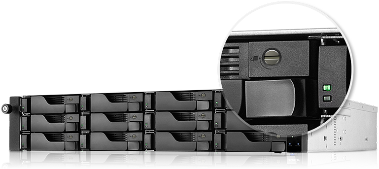 Secure Disk Tray Lock Design  