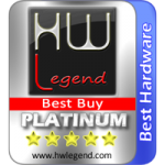 Best Hardware and Platimum Best Buy Award asustor NAS 