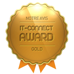 Gold Award décerné à l'AS4002T asustor NAS 