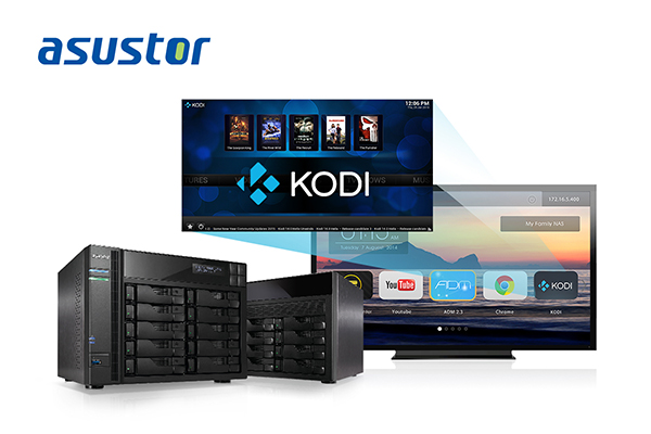 hardware at forstå Bevæger sig ASUSTOR First to Support Kodi on NAS | ASUSTOR Inc.