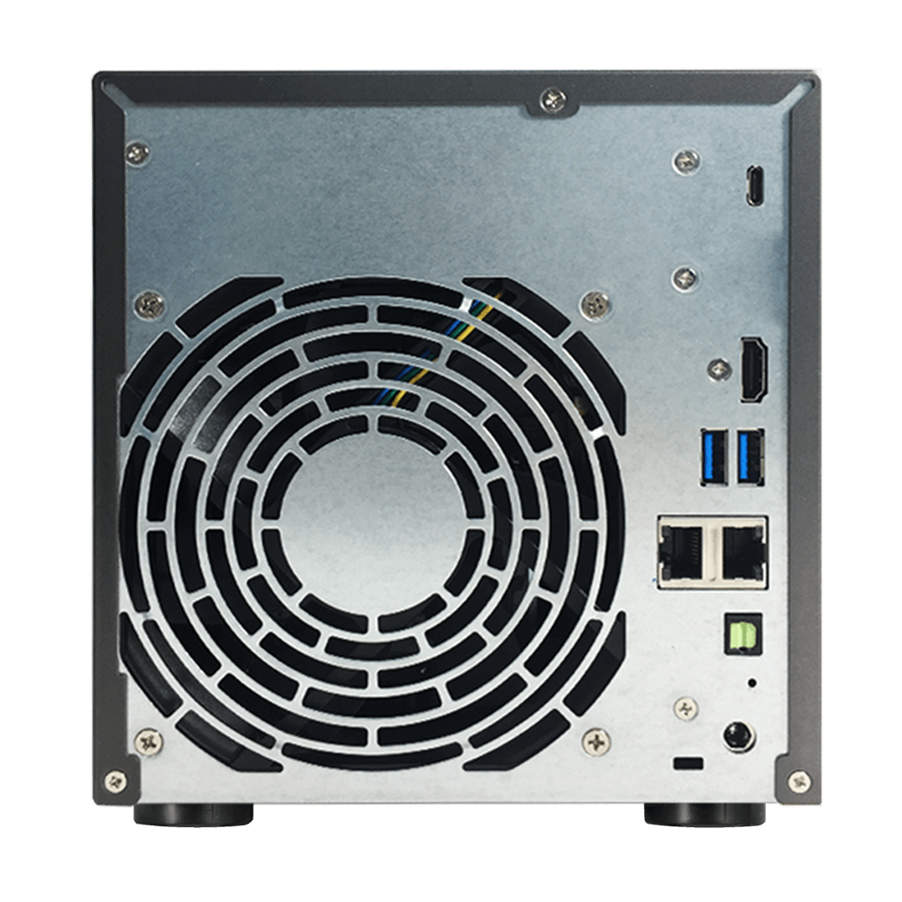 AS6404T | A comprehensive 4 bay NAS equipped with an Intel Celeron