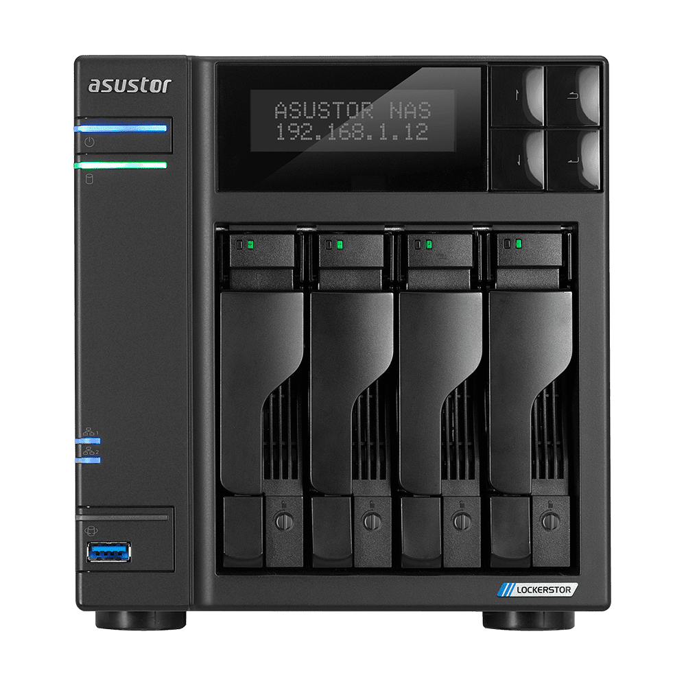 Asustor Lockerstor 4 AS6604T NAS Review