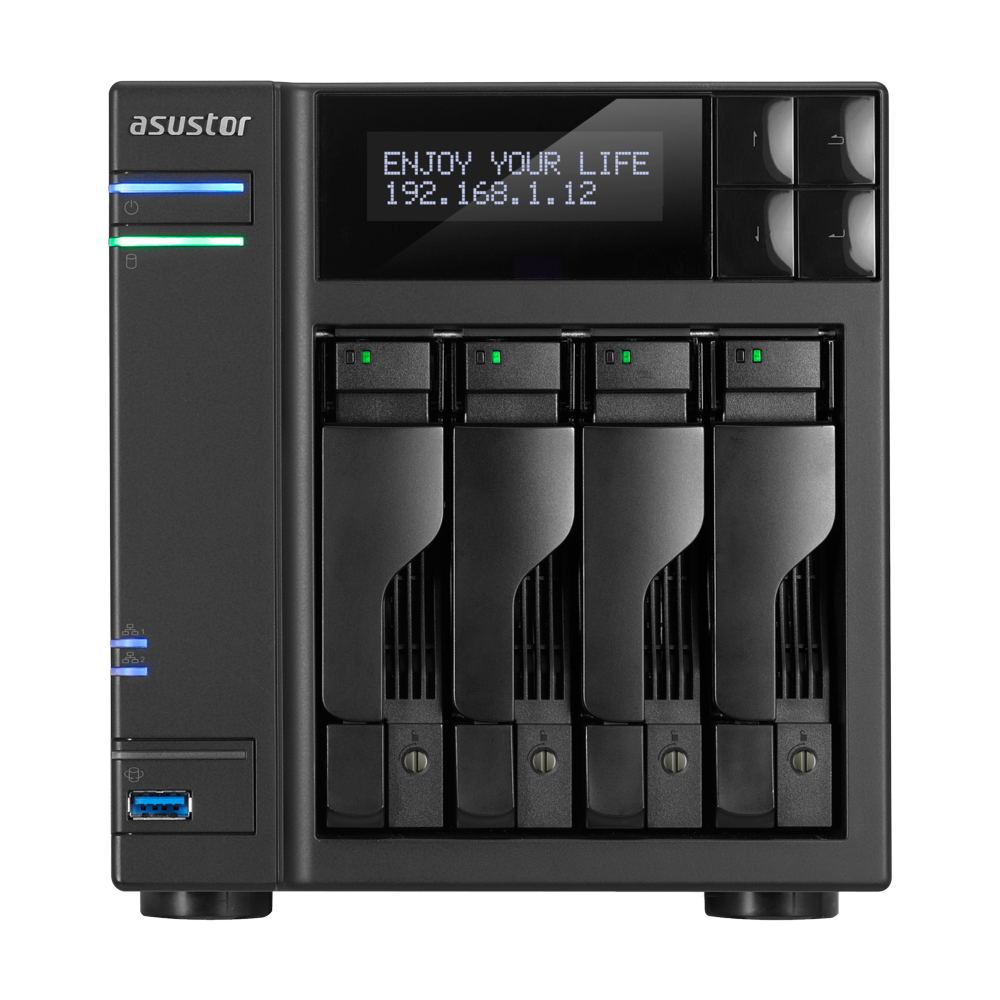AS7004T | 生産消費者向けに設計された大容量 NAS | ASUSTOR NAS