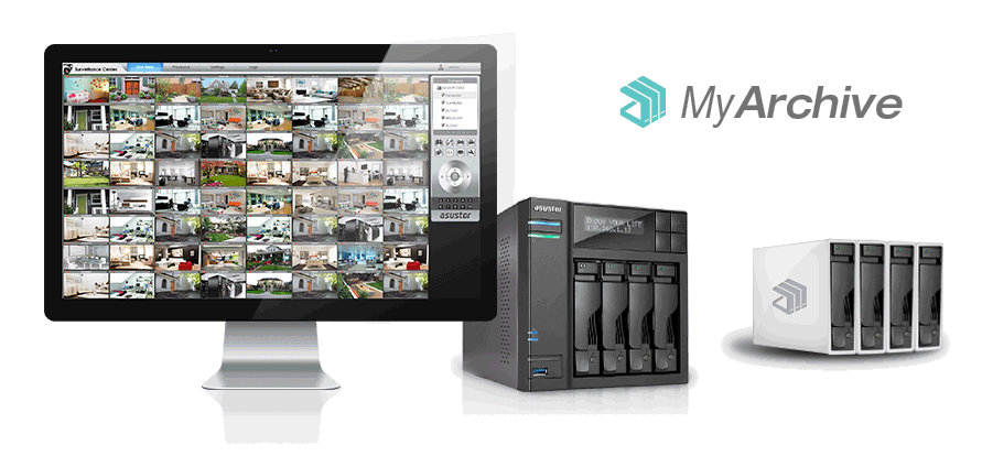 Asustor NAS 華芸 Soluzione di backup a freddo con espansione della capacità illimitata 