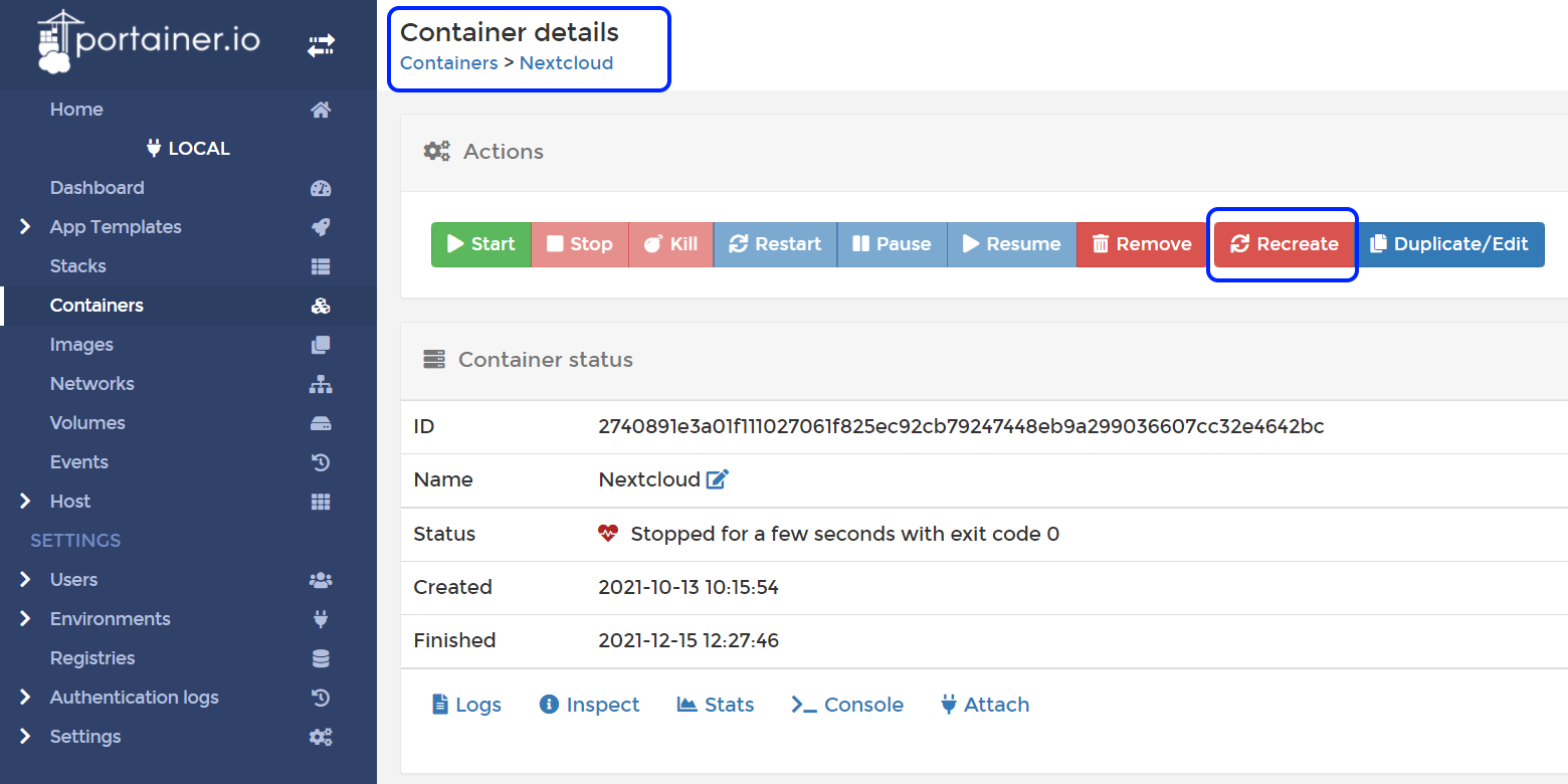 Portainer Update Containers: Portainer Update Docker Container – RMGD